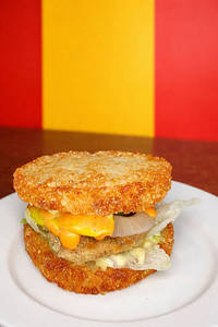 Bunsoo - Chicken Karage Rice Burger