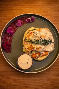 Grilled Chicken With Truffle Oil