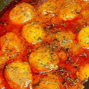 Kashmiri Aloo Dum.
