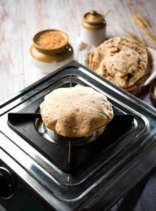 Tawa butter phulka