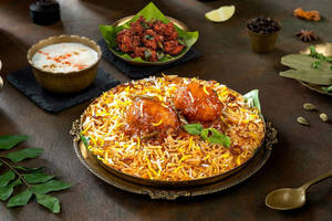 Anda-e-awadh Biryani ( Egg Biryani Serve - 1 )