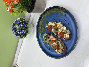 Caprese Avocado Toast