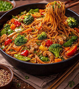 Veg Rolling Panda Special Noodles