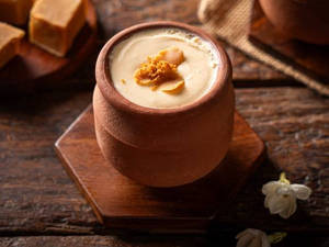 Mysore Pak Cheesecake