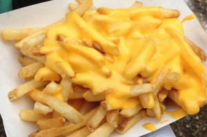 Chatpata Cheesy Fries