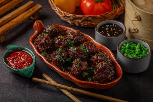 Veg Manchurian Dry