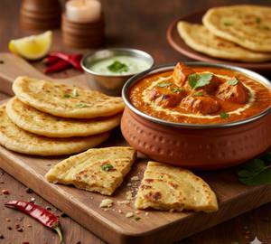 Chicken Masala Gravy 2 Paratha