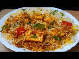 Paneer Tikka Biryani