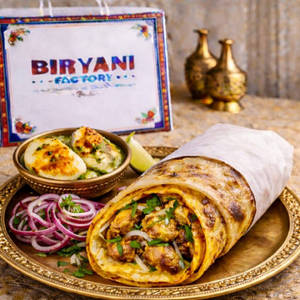 Double Egg Kolkata Wrap