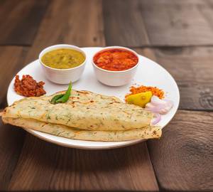 Akki Roti 2 Pics With [ 2 Curries]