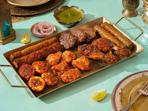 Special Mix Platter (Mutton & Chicken )