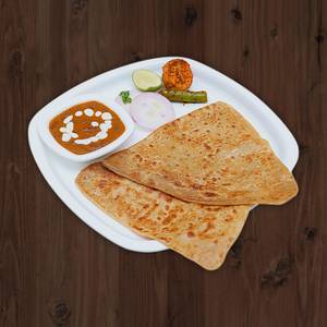 Dal Makhani With 2 Tawa Paratha
