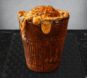 Cheese Volcano Kulhad Momos