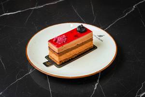 Choco raspberry pastry