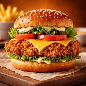 Crispy Chicken Burger (Regular)