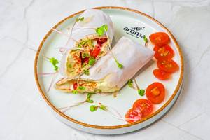 Hot and  spicy paneer wrap