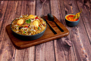 Double Egg Biryani