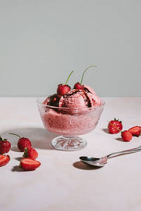 Strawberry Double Scoop