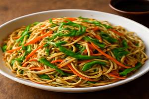 Veg Hakka Noodles