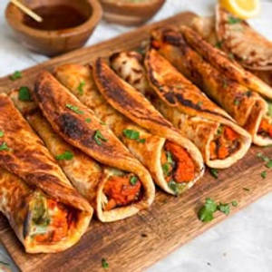 Chicken Malai Tikka Kathi Roll
