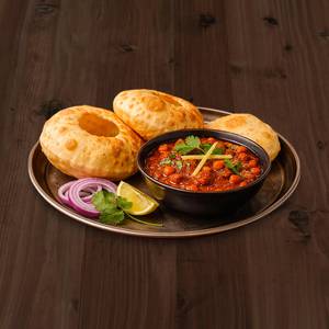 Chole Bhature [2 Bhature]
