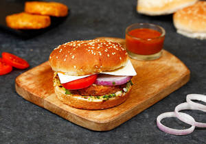 Mix Veg Cheese Burger
