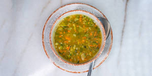 Lemon Coriander Soup