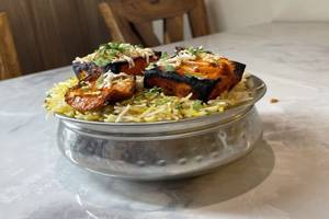 Paneer Tikka Dum Biryani