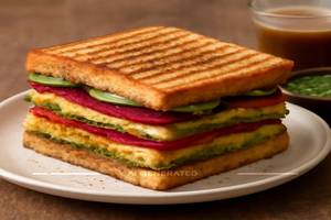 Grilled Bombay Sandwich