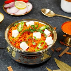 Matka Veg Paneer Biryani