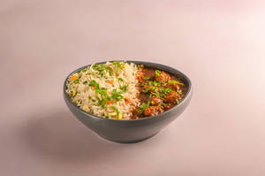 Veg Manchurian-fried Rice Bowl
