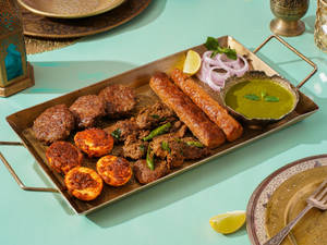 Mutton Tawa Platter
