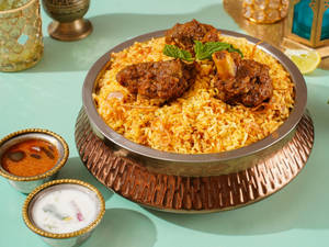 Mutton Biryani (Har-dil-Azeez Gosht)