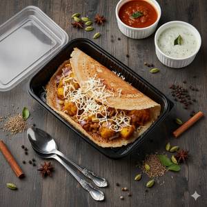 Cheese Rawa Masala Dosa