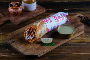 Chilli Garlic Chicken Roll & Masala Lemonade