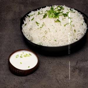Plain rice