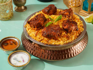 Chicken Tandoori Tikka Biryani