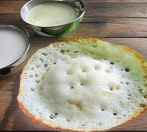 Appam + coconut milk [2 pieces]