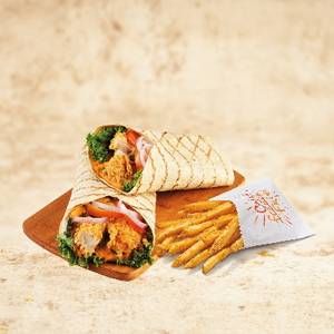 Habanero Chicken Roll & Reg Fries