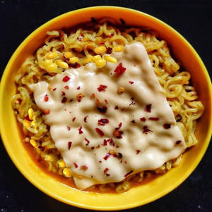 Cheese Corn Masala Maggi