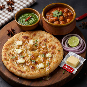 Aloo Pyaz Kulcha
