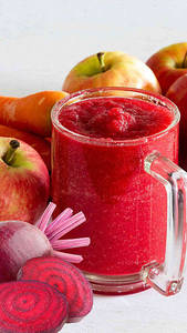 Apple Beetroot And Carrot Pure Juice