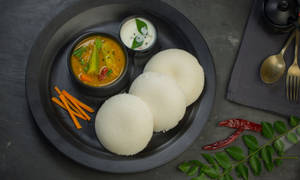 Rice idli [2 pieces]