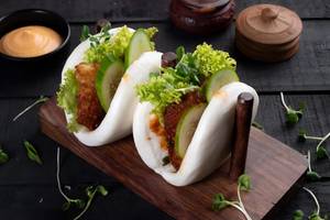 Crispy Mushroom Bao [2 Pieces]