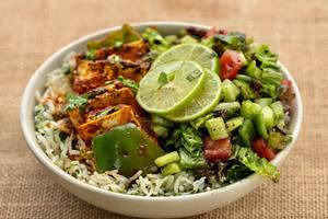 Paneer Tikka Rice Bowl