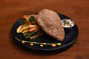 Cottage Cheese And Ginger Mint Cutlet