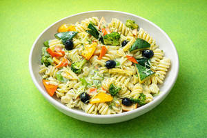 Veggie Alfredo (white)wheat Pasta