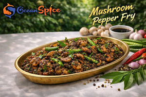 Mushroom Pepper Fry