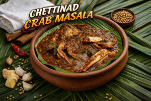 Chettinad Crab Masala (dot Crab)