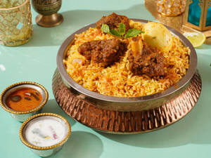 Shahi Mutton Dum Biryani